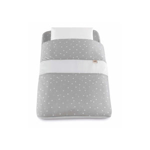 Accessori Culla Kit Tessile Per Culle Grigio Stelline