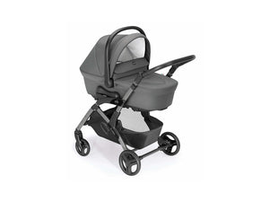 Passeggino Trio Fluido Easy Cuore Antracite