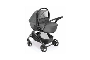 Passeggino Trio Fluido Easy Cuore Antracite
