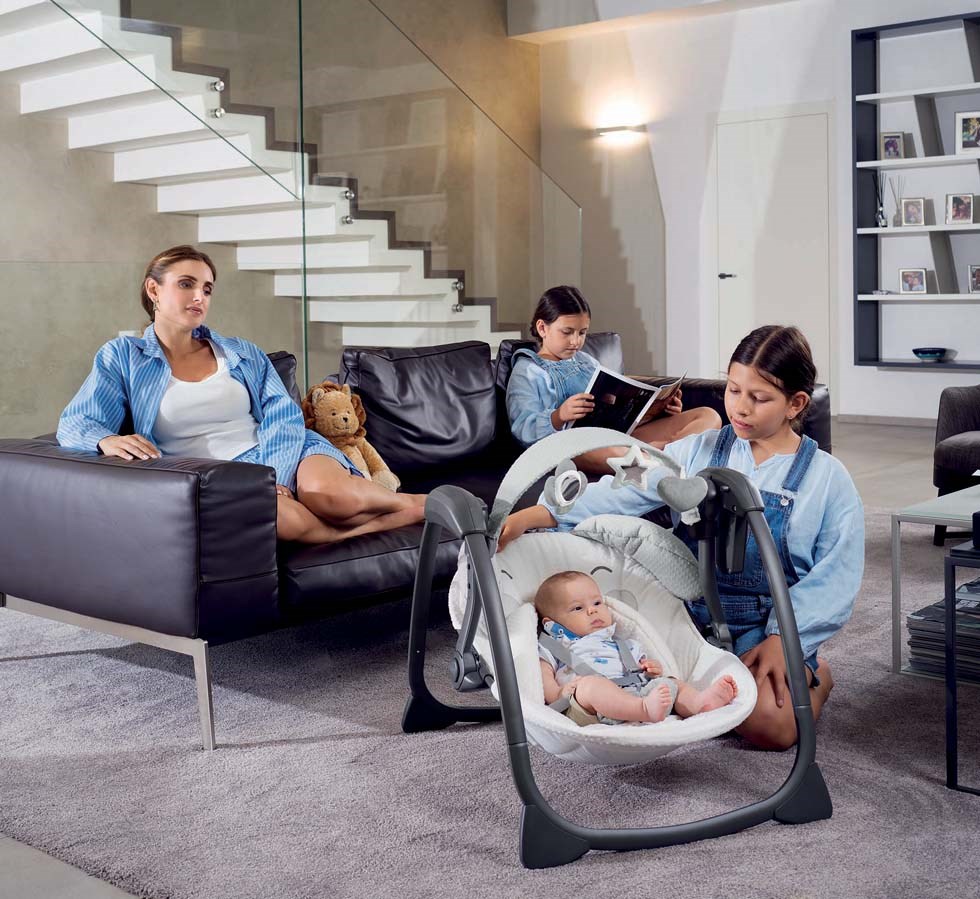 Baby Bouncers safety at playtime and for relaxation CAM