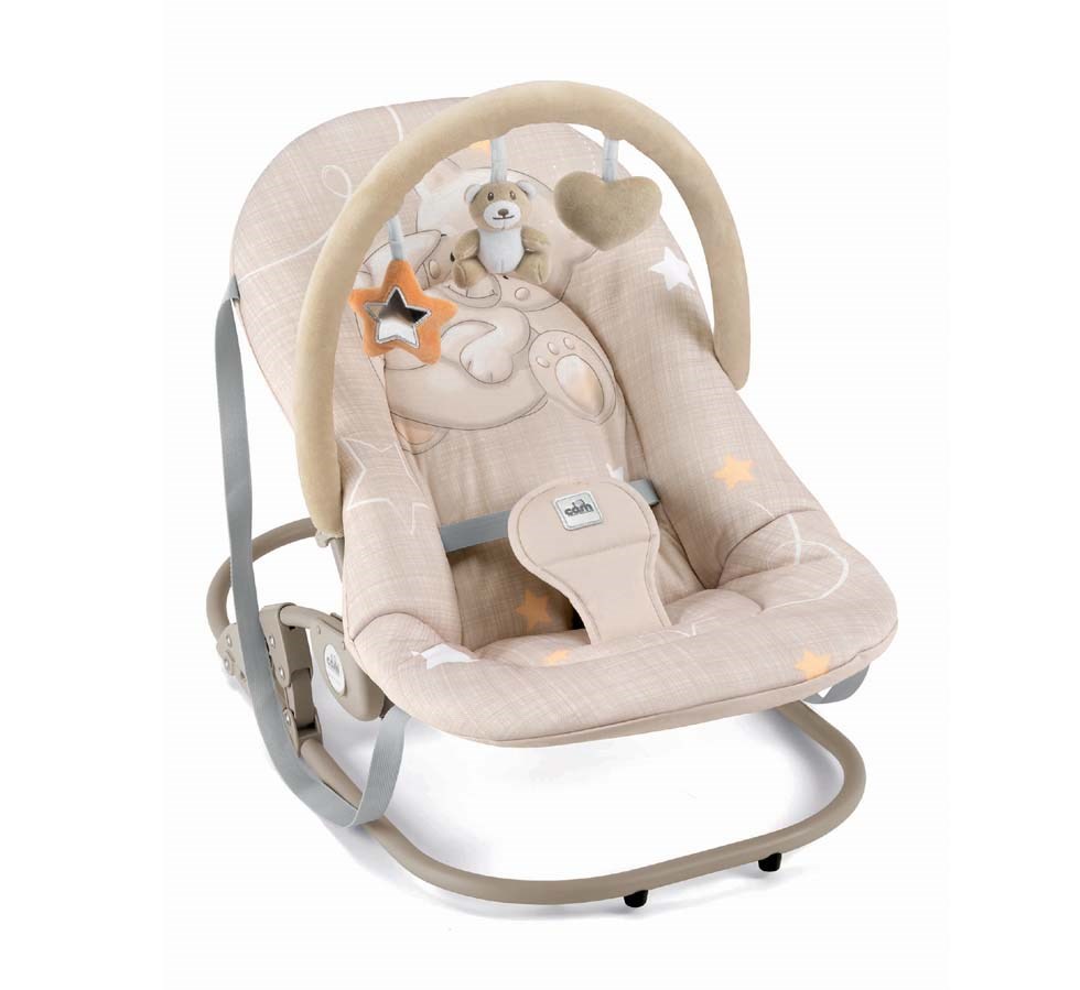 Baby Bouncers: safety at playtime and for relaxation